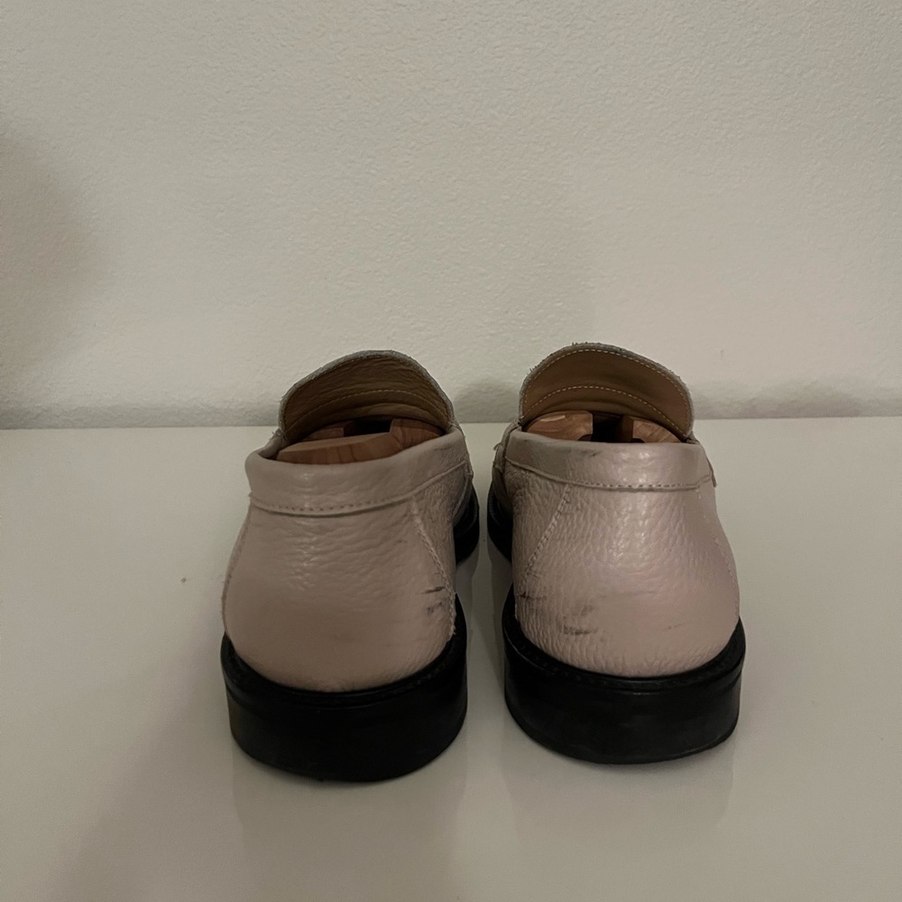 Aime Leon Dore Men's Loafers in Light Pink and Cream - Picture 6 of 10